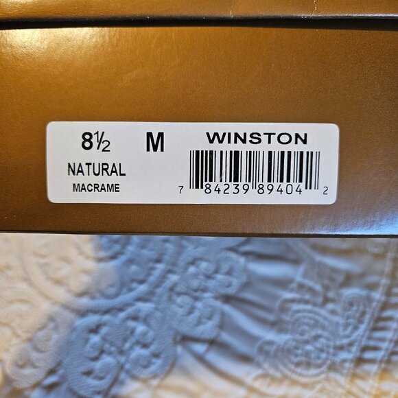 Audrey Brooke Winston Macrame Wedges - Picture 7 of 7